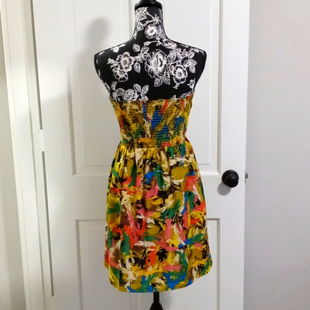 💚MM Couture by Miss Me💚 - Abstract Multi Color Cocktail Dress - Picture 14 of 14